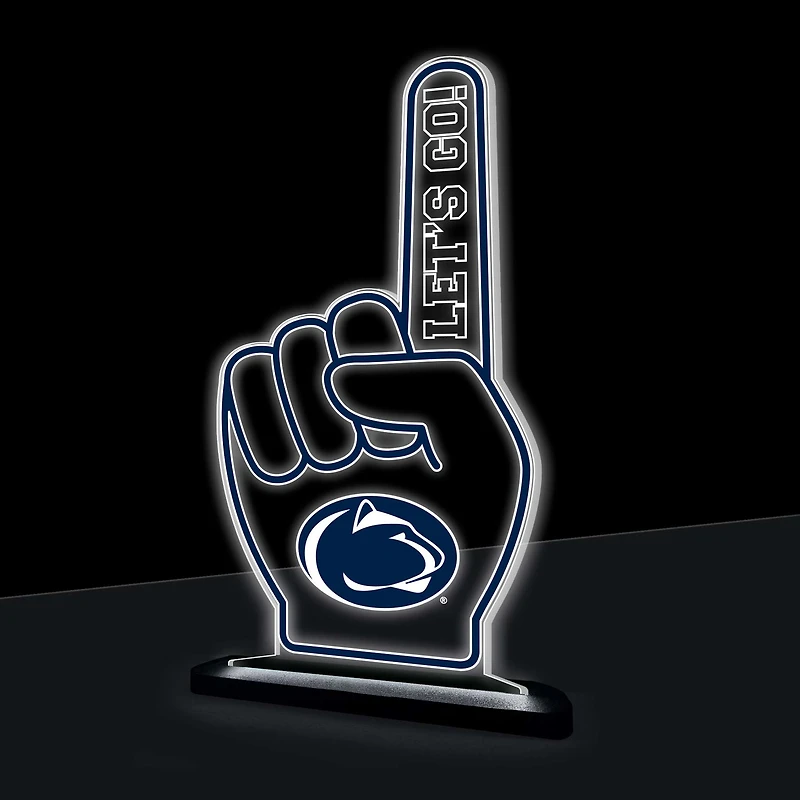 Penn State Nittany Lions 10" LED Tabletop Foam Finger Desklite Sign