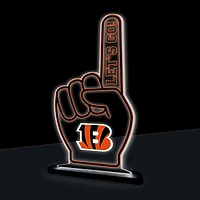 Cincinnati Bengals 10" LED Tabletop Foam Finger Desklite Sign