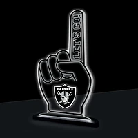 Las Vegas Raiders 10" LED Tabletop Foam Finger Desklite Sign