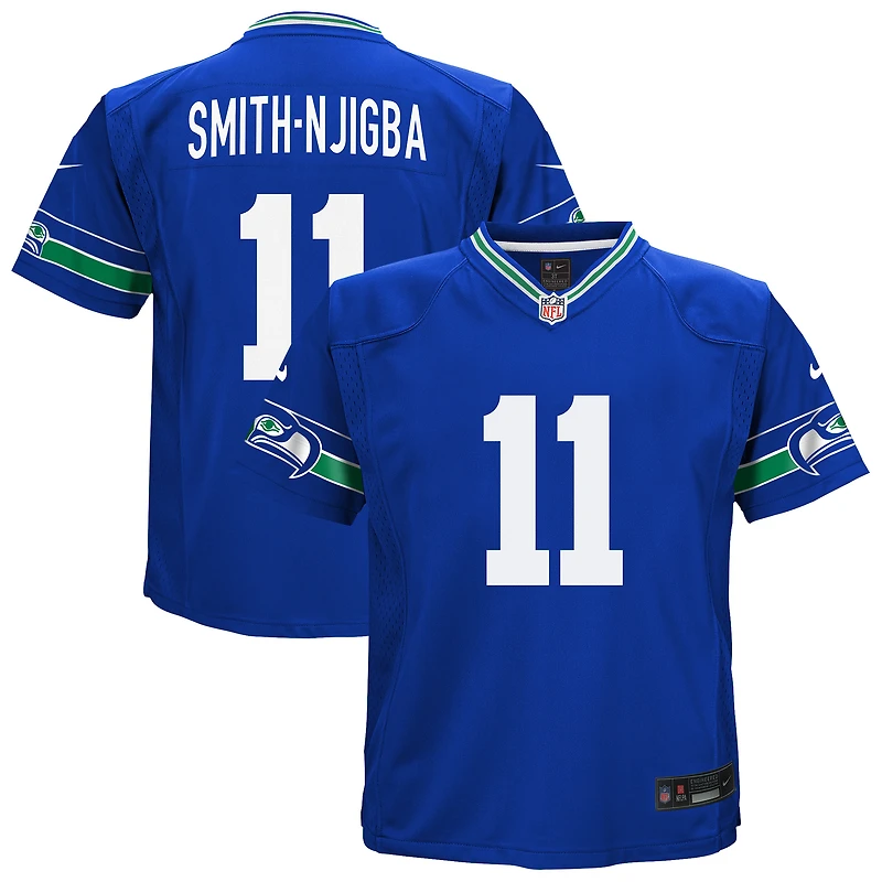 Toddler Nike Jaxon Smith-Njigba Royal Seattle Seahawks Alternate Game Jersey