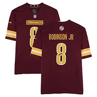 Brian Robinson Jr. Washington Commanders Autographed Nike Burgundy Game Jersey