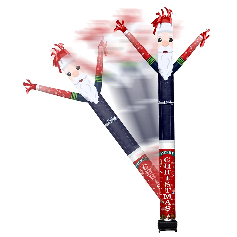 Seattle Seahawks Santa Claus Inflatable Crazy Sports Fan