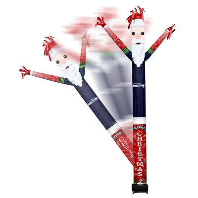 Seattle Seahawks Santa Claus Inflatable Crazy Sports Fan