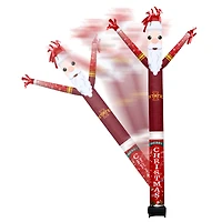 Iowa State Cyclones Santa Claus Inflatable Crazy Sports Fan