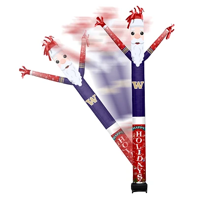 Washington Huskies Santa Claus Inflatable Crazy Sports Fan