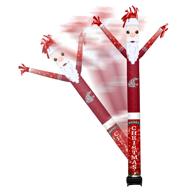 Washington State Cougars Santa Claus Inflatable Crazy Sports Fan