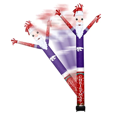 Kansas State Wildcats Santa Claus Inflatable Crazy Sports Fan