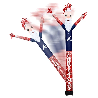 Atlanta Braves Santa Claus Inflatable Crazy Sports Fan