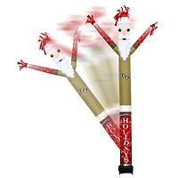 UCF Knights Santa Claus Inflatable Crazy Sports Fan