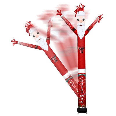Texas Tech Red Raiders Santa Claus Inflatable Crazy Sports Fan