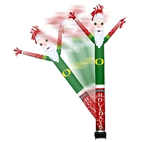 Oregon Ducks Santa Claus Inflatable Crazy Sports Fan