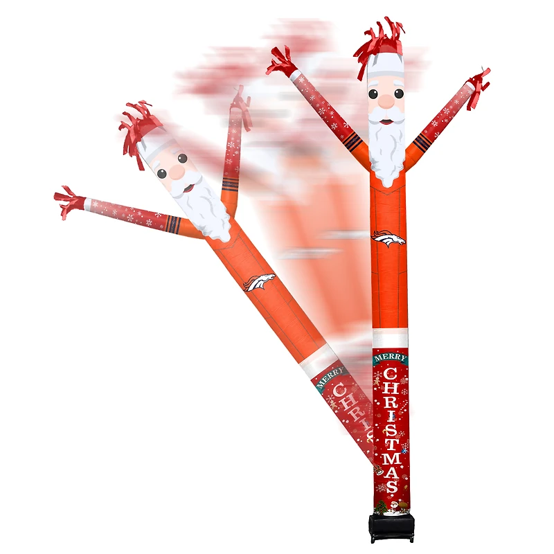 Denver Broncos Santa Claus Inflatable Crazy Sports Fan