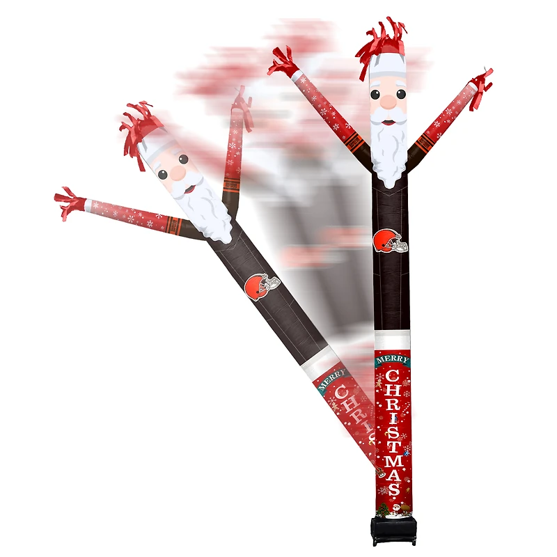 Cleveland Browns Santa Claus Inflatable Crazy Sports Fan