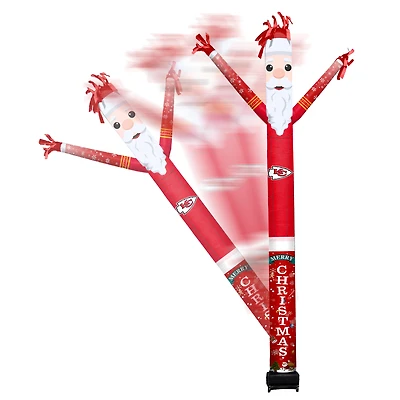 Kansas City Chiefs Santa Claus Inflatable Crazy Sports Fan