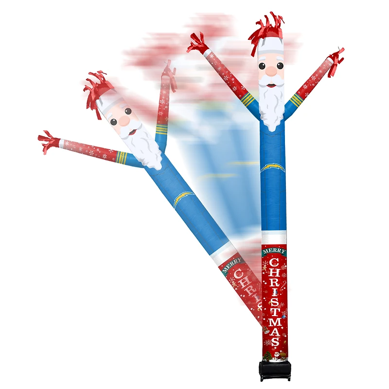 Los Angeles Chargers Santa Claus Inflatable Crazy Sports Fan