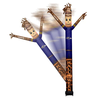 Baltimore Ravens Halloween Scarecrow Inflatable Crazy Sports Fan