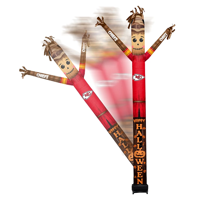 Kansas City Chiefs Halloween Scarecrow Inflatable Crazy Sports Fan