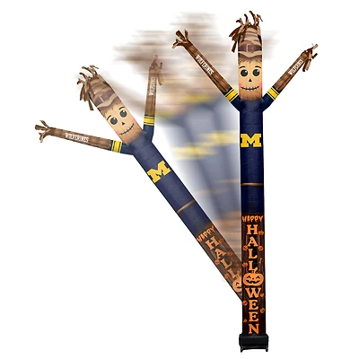 Michigan Wolverines Halloween Scarecrow Inflatable Crazy Sports Fan