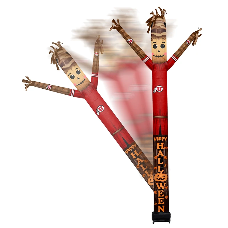 Utah Utes Halloween Scarecrow Inflatable Crazy Sports Fan