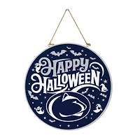 Penn State Nittany Lions 18" Happy Halloween Wooden Round Door Sign