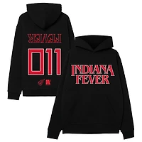 Unisex round21 Black Indiana Fever Stranger Things Premium Relaxed Hoodie