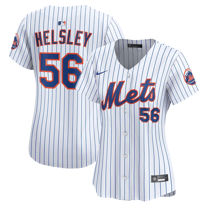 Women's Nike Ryan Helsley White New York Mets Home Limited Player Jersey
