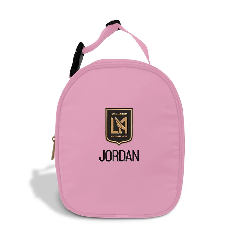 Youth Chad & Jake Light Pink LAFC Personalized Insulated Bag