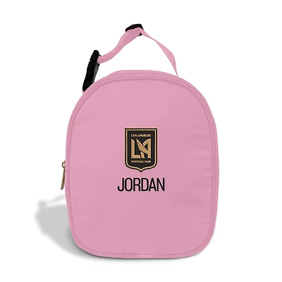 Youth Chad & Jake Light Pink LAFC Personalized Insulated Bag