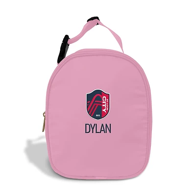 Youth Chad & Jake Light Pink St. Louis CITY SC Personalized Insulated Bag