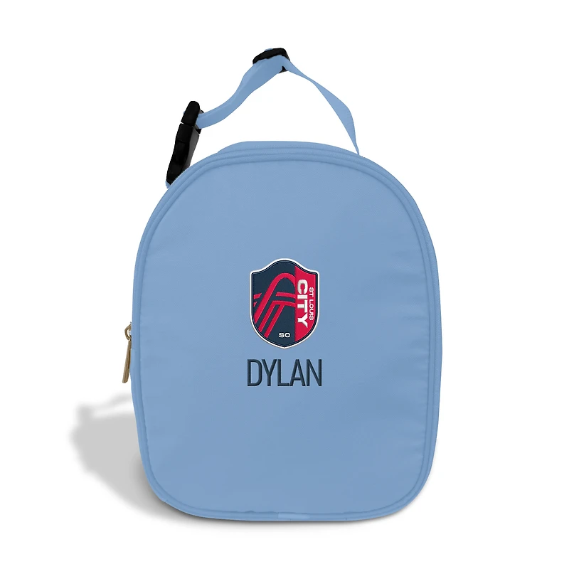Youth Chad & Jake Light Blue St. Louis CITY SC Personalized Insulated Bag