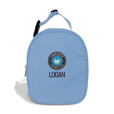 Youth Chad & Jake Light Blue Charlotte FC Personalized Insulated Bag