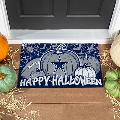 Dallas Cowboys 28" x 16" Happy Halloween Turf Door Mat