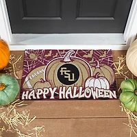 Florida State Seminoles 28" x 16" Happy Halloween Turf Door Mat