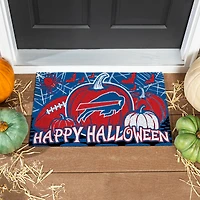 Buffalo Bills 28" x 16" Happy Halloween Turf Door Mat