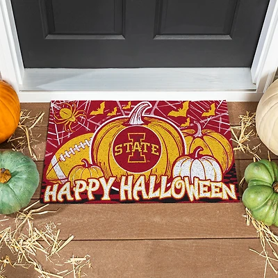 Iowa State Cyclones 28" x 16" Happy Halloween Turf Door Mat