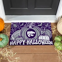 Kansas State Wildcats 28" x 16" Happy Halloween Turf Door Mat