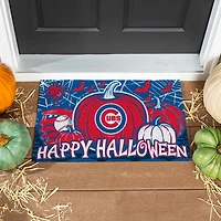 Chicago Cubs 28" x 16" Happy Halloween Turf Door Mat