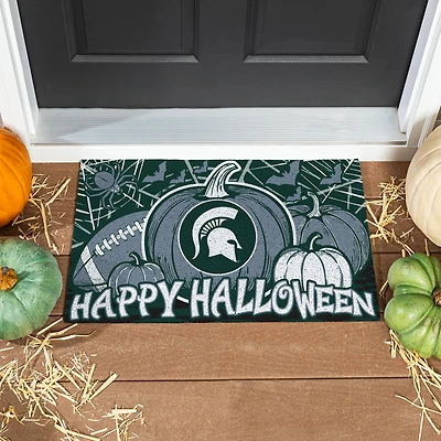 Michigan State Spartans 28" x 16" Happy Halloween Turf Door Mat