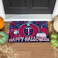 Minnesota Twins 28" x 16" Happy Halloween Turf Door Mat