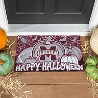 Mississippi State Bulldogs 28" x 16" Happy Halloween Turf Door Mat