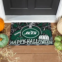 New York Jets 28" x 16" Happy Halloween Turf Door Mat