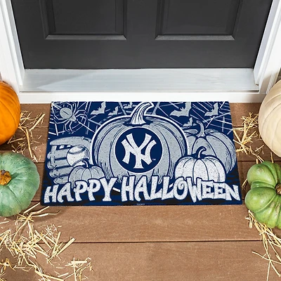 New York Yankees 28" x 16" Happy Halloween Turf Door Mat