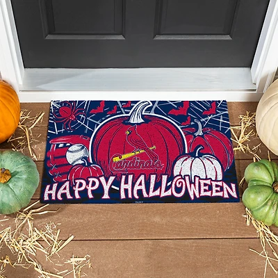St. Louis Cardinals 28" x 16" Happy Halloween Turf Door Mat