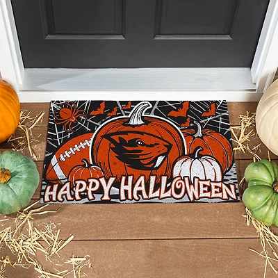 Oregon State Beavers 28" x 16" Happy Halloween Turf Door Mat