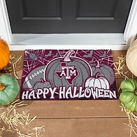 Texas A&M Aggies 28" x 16" Happy Halloween Turf Door Mat