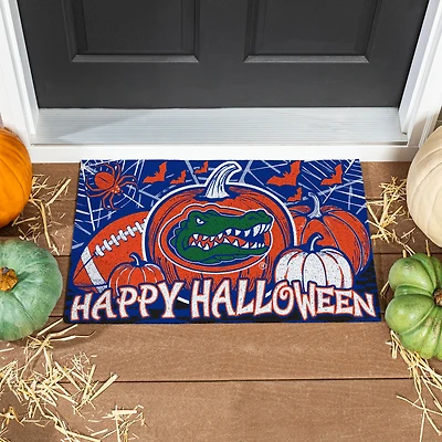 Florida Gators 28" x 16" Happy Halloween Turf Door Mat