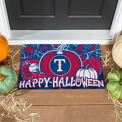 Texas Rangers 28" x 16" Happy Halloween Turf Door Mat