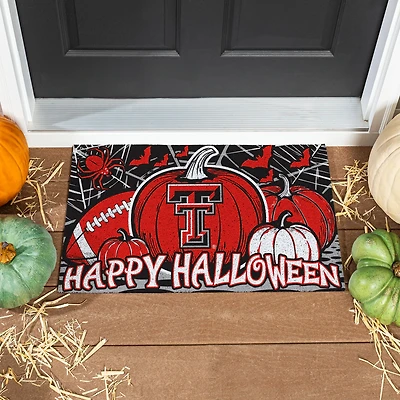 Texas Tech Red Raiders 28" x 16" Happy Halloween Turf Door Mat