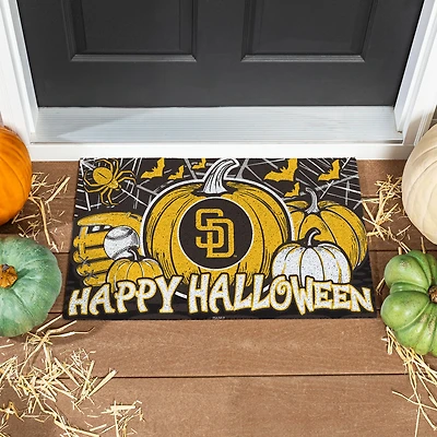 San Diego Padres 28" x 16" Happy Halloween Turf Door Mat
