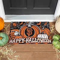 San Francisco Giants 28" x 16" Happy Halloween Turf Door Mat